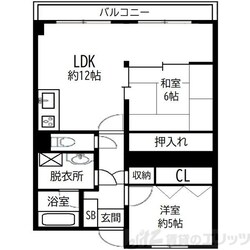 Mi piace吹田IIの物件間取画像
